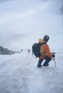 Descending Mount Matier