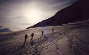 Ascending Mount Baker