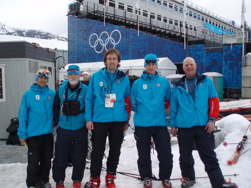 From left, Brian "Fish" Fishbook, Buck Corrigan, Me, Peter Marshall, Nick Zupan